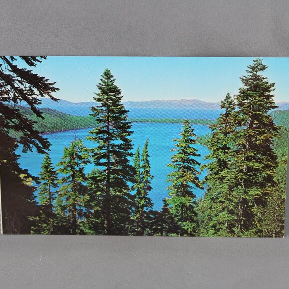 Vintage Postcard - Fallen Leaf Lake Lake Tahoe Area - Dexter Press - Picture 3 of 3